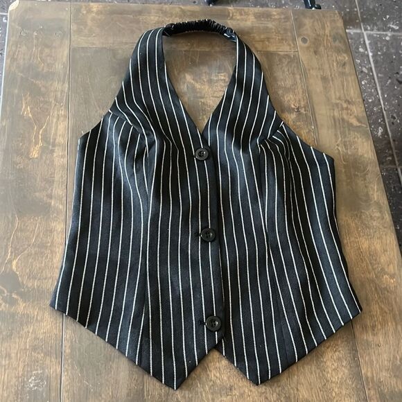 Belle Poque Vest for Work Vintage Button Down Suit Waistcoat - Picture 7 of 14